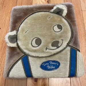 Tiny Bears Bible Plush First Bible